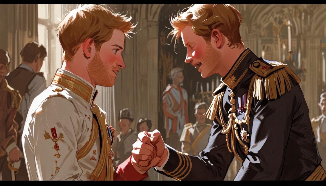 Prince Harry recalls King Charles’s biting joke about his paternity in memoir