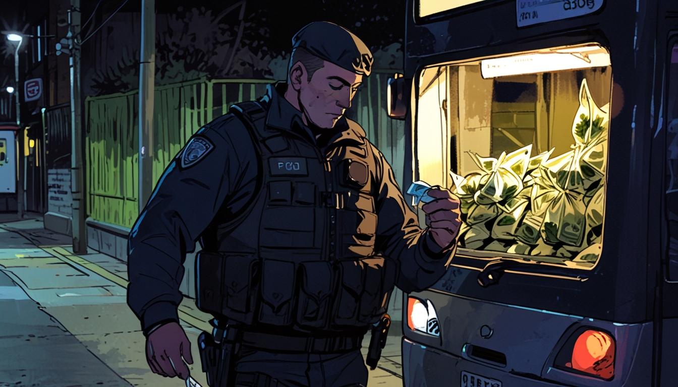 Man sought after drugs and cash found abandoned at Derker tram stop