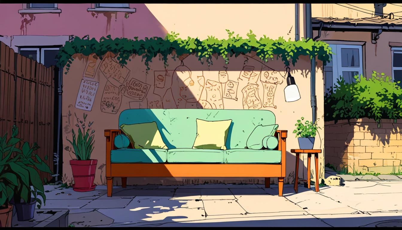 Dumped sofa in Lydbrook becomes a community photo hub and local landmark