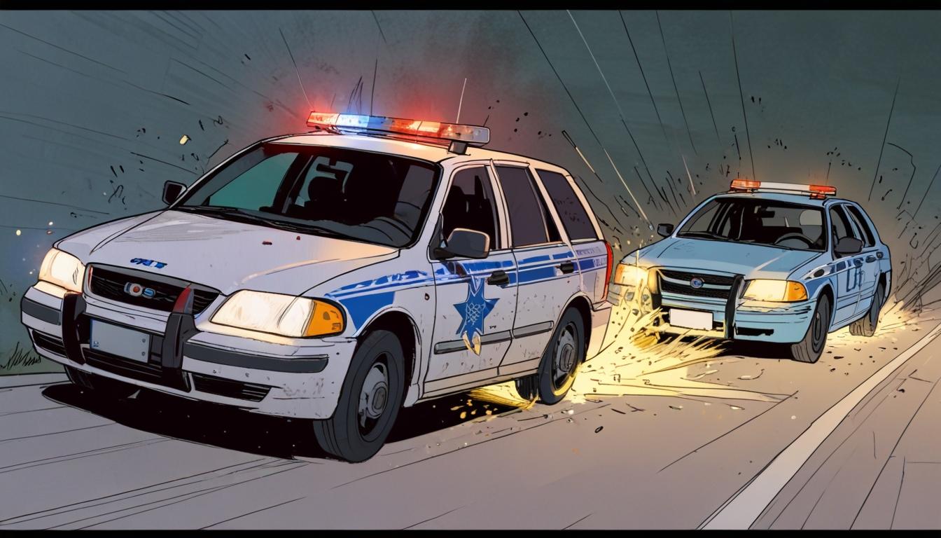 Man disqualified from driving for over eight years after high-speed police chase and collision