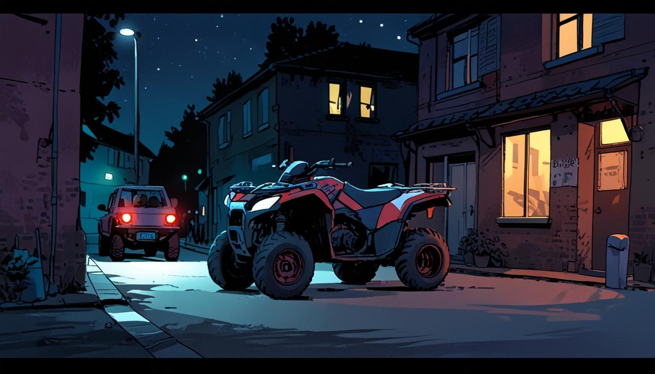 North Wales Police impose ban on men after Llanberis quad bike theft