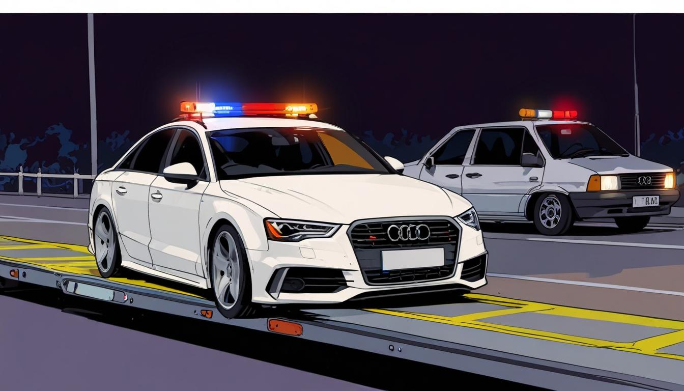 Police seize Audi after dangerous driving at Telford car meet