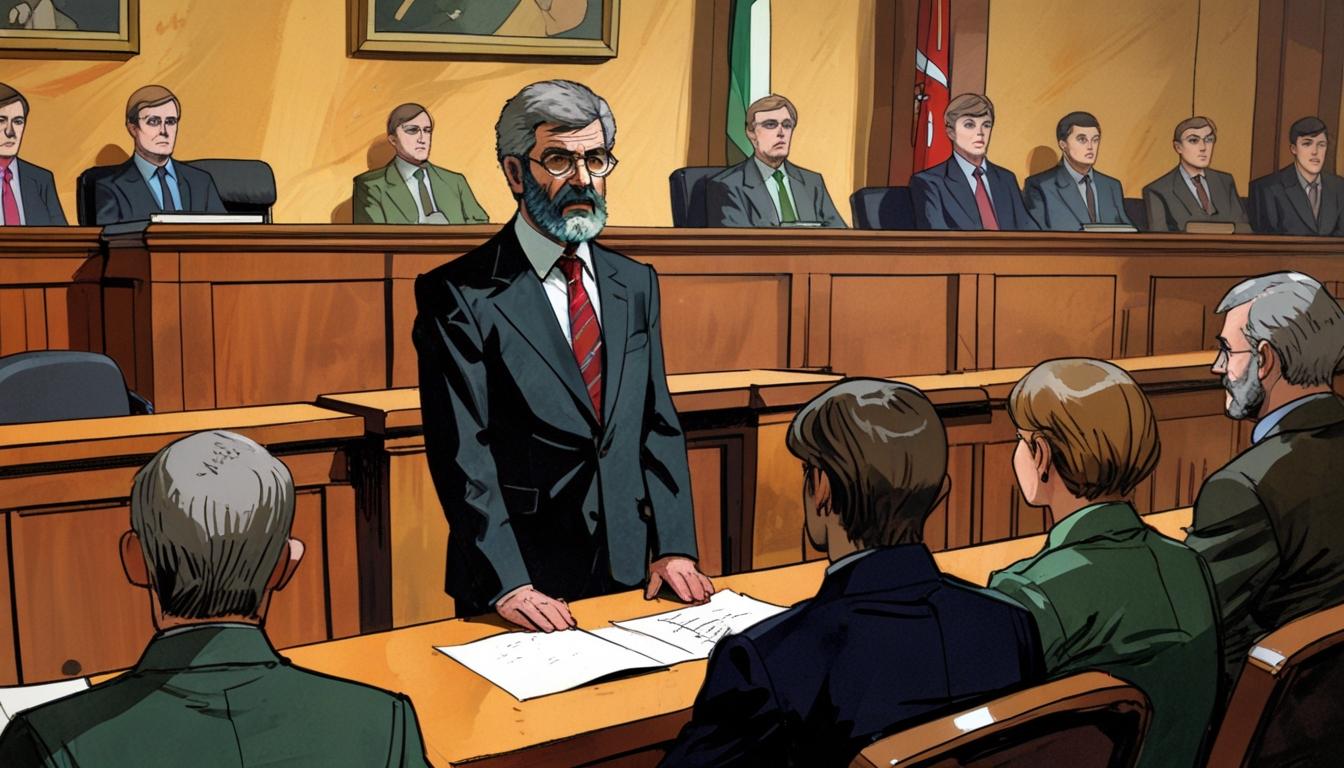 Gerry Adams sues BBC over denied allegations linking him to MI5 spy murder
