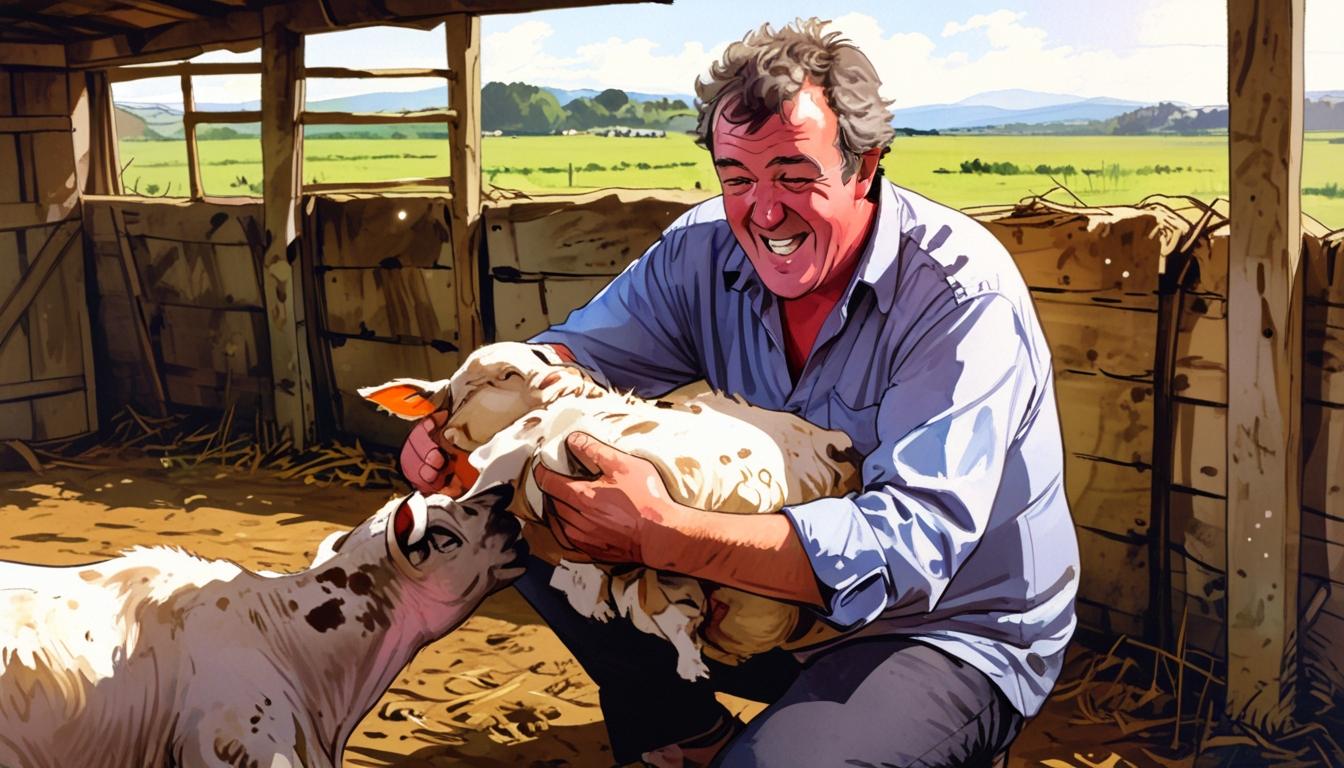 Jeremy Clarkson shares dramatic experience delivering calves on Diddly Squat farm