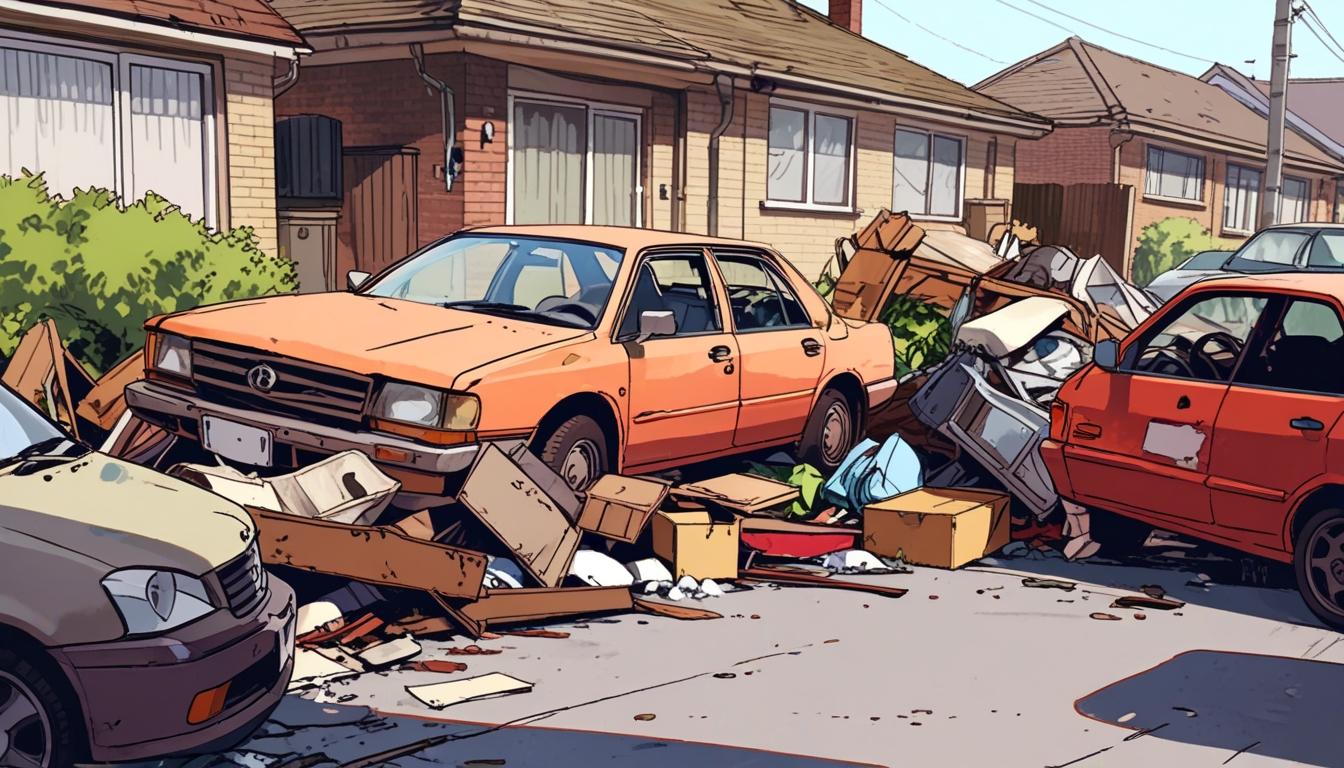 Rubbish pile at Hunstanton bungalow sparks council action and neighbour concerns