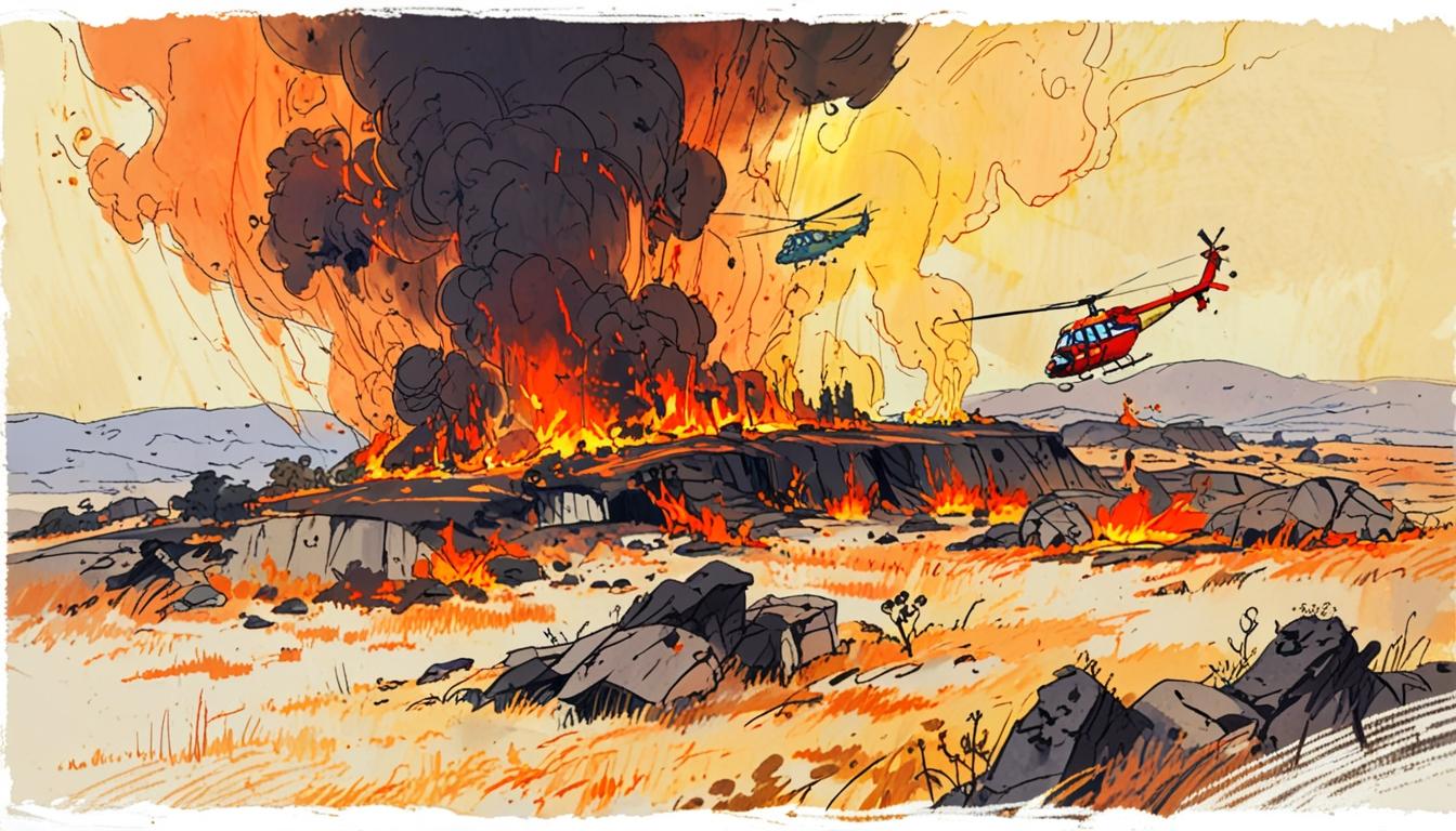 UK faces historic wildfire surge with record land burned in early 2025