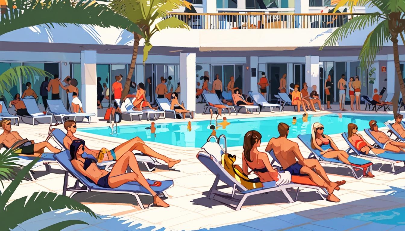 Holidaymakers adopt competitive tactics to reserve sunbeds across Europe