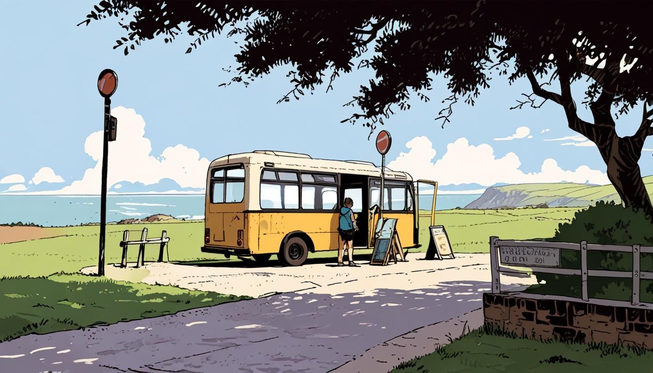 James White travels length of Britain using only local buses
