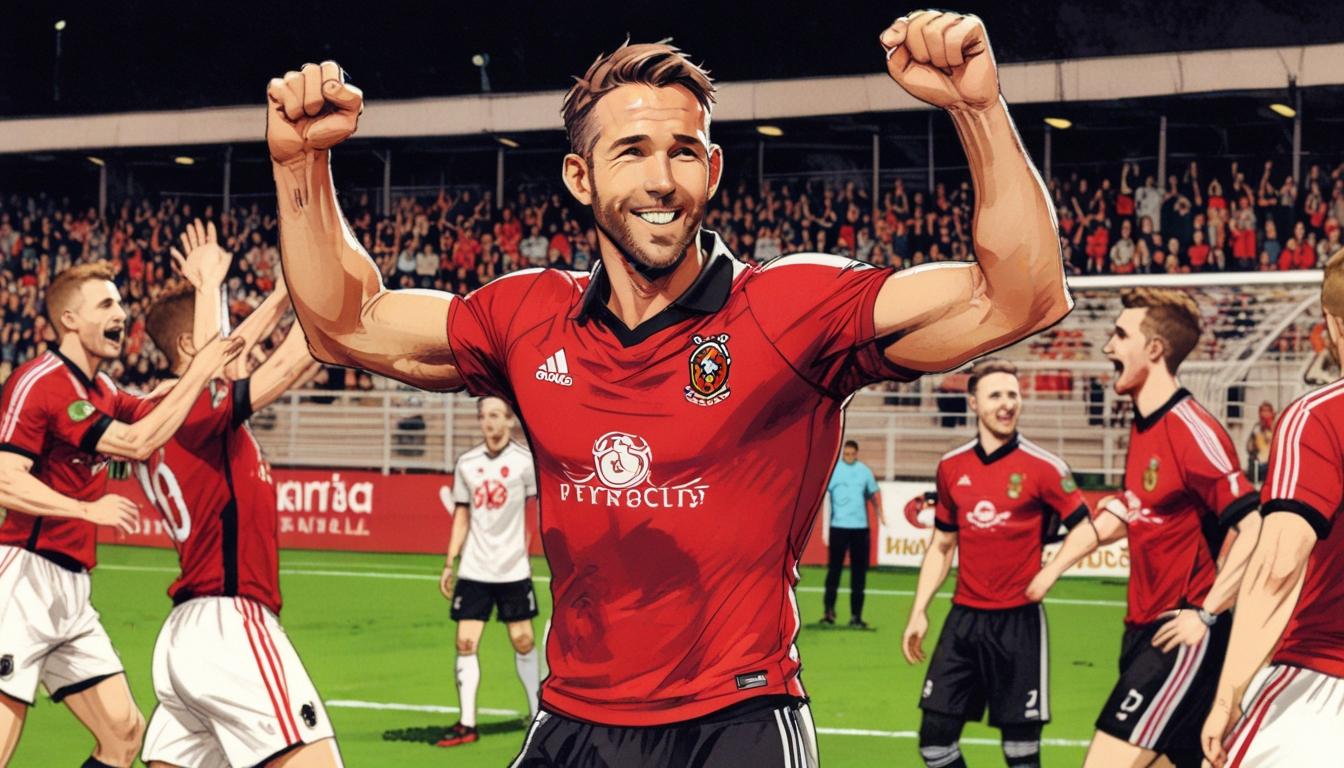 Ryan Reynolds and Hollywood glamour transform Wrexham A.F.C. and town fortunes