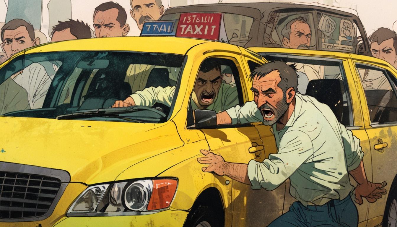 British man in Istanbul taxi attack leaves driver in coma after violent fare dispute