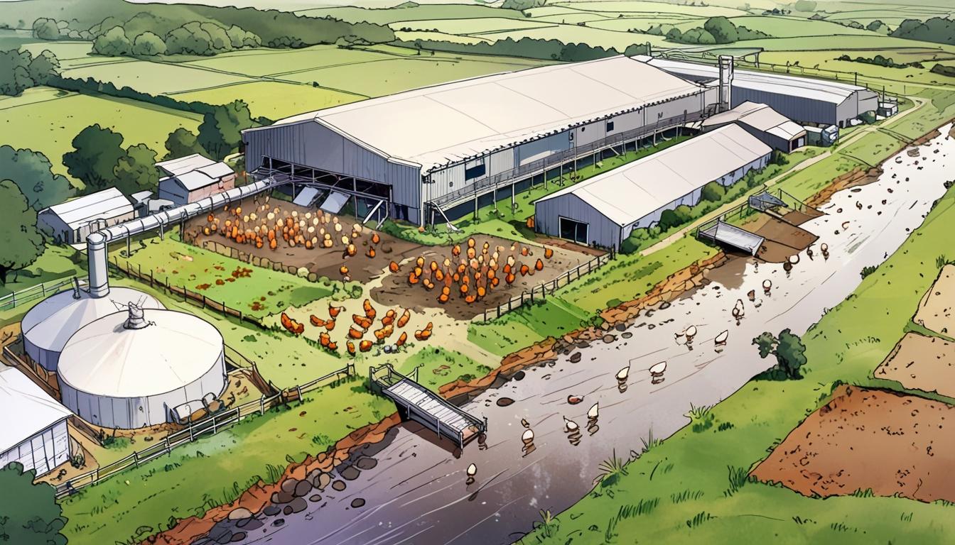 Clean river campaigners legally challenge Shropshire’s approval of poultry megafarm over pollution concerns