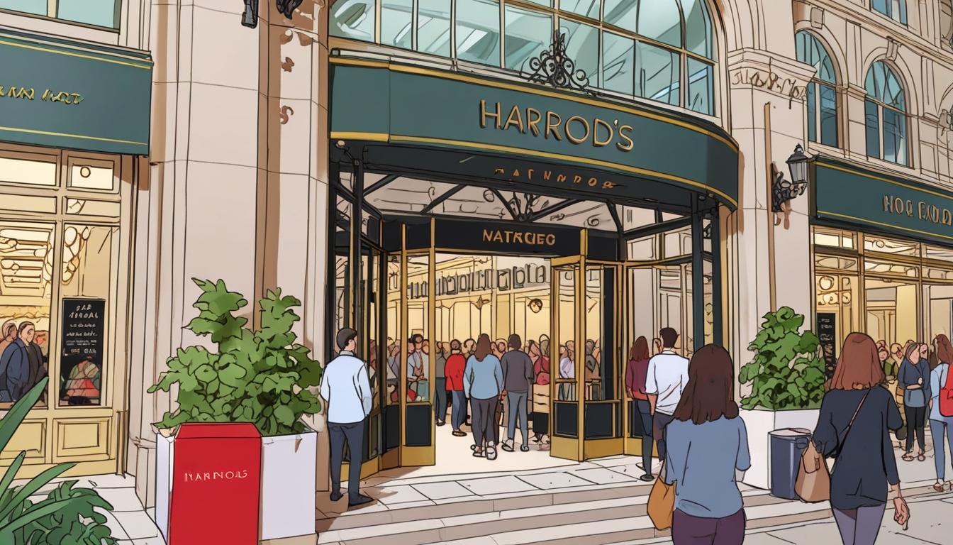 Harrods bans eating in food hall amid TikTok-driven crowds and filming