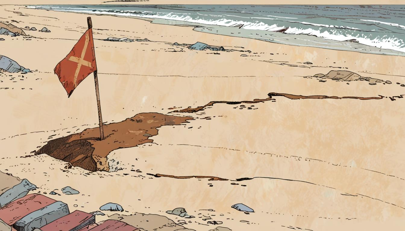 Heacham beach receives second consecutive Brown Flag for poor water quality