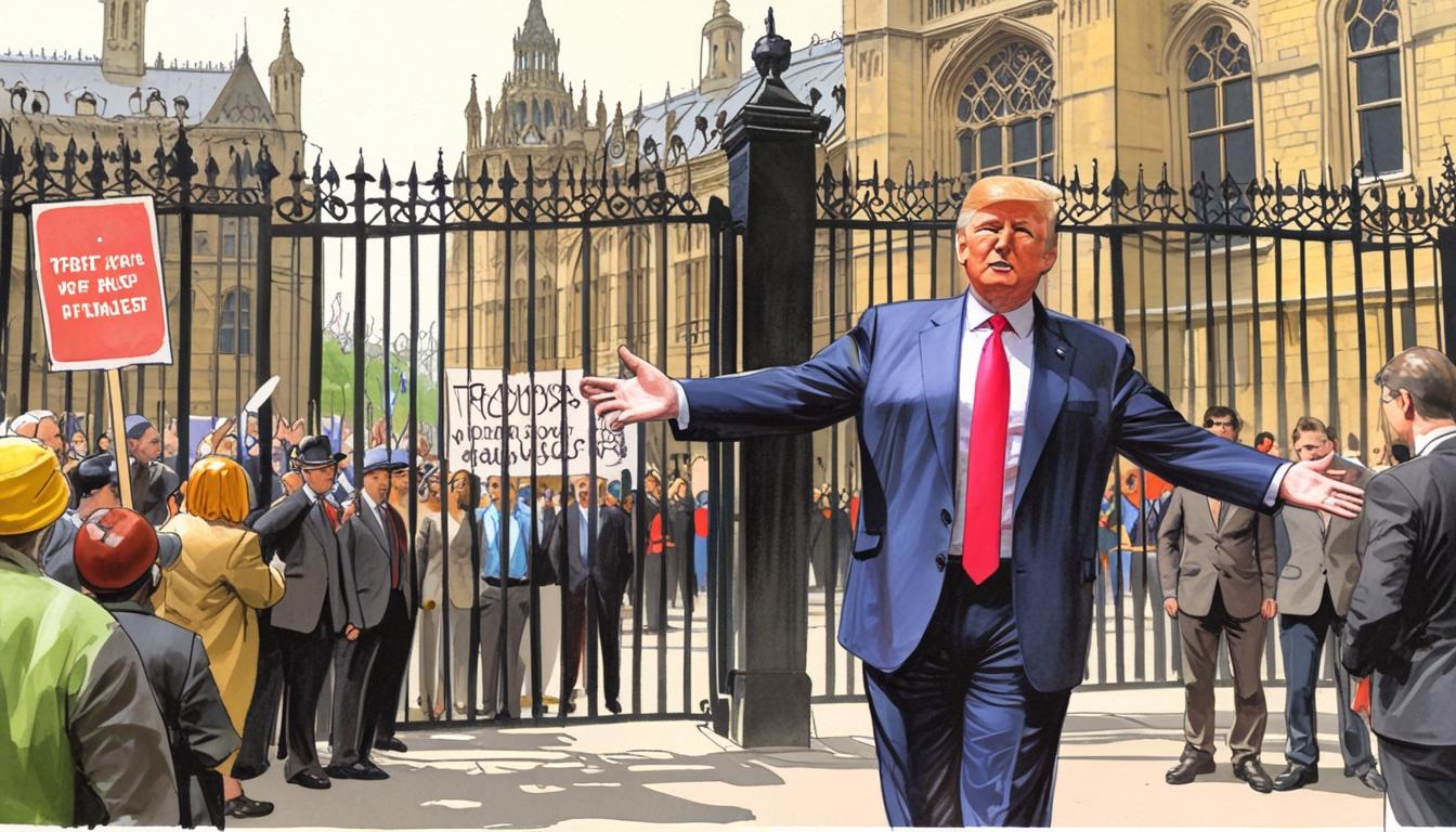 Momentum fades against Donald Trump’s potential UK Parliament speech as Starmer’s invitation advances