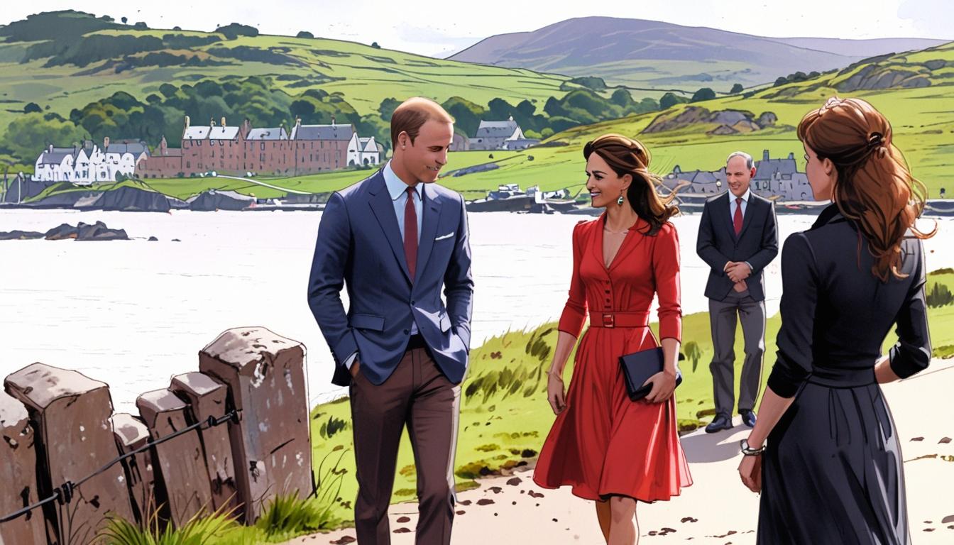 Prince William and Princess Kate celebrate anniversary with community visit to Scottish isles