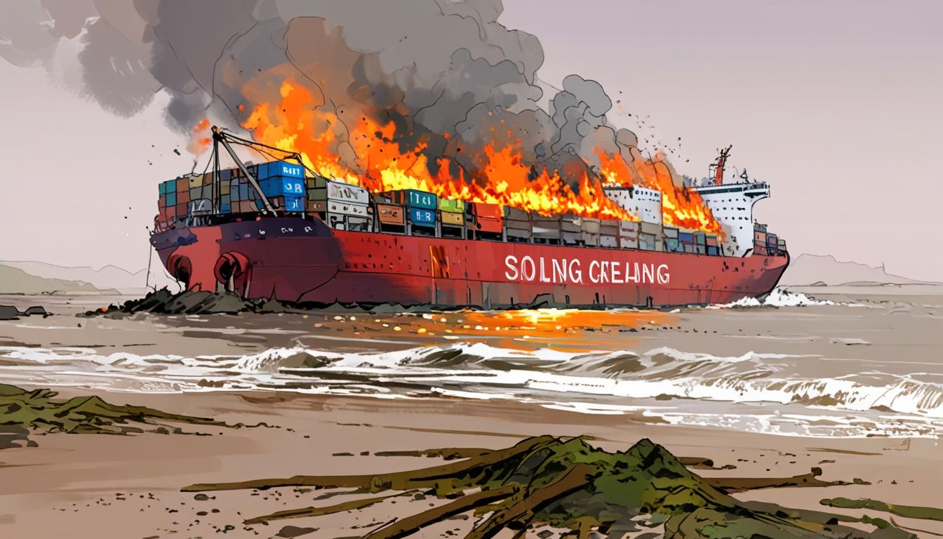 Captain charged with manslaughter after Humber estuary ship collision sparks major clean-up