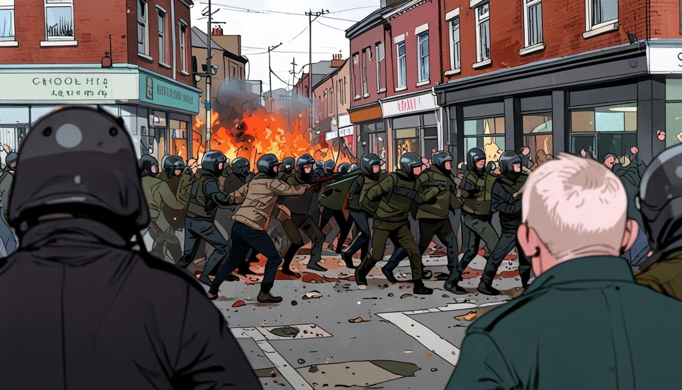 Loyalist paramilitary involvement fuels racist violence in north Belfast unrest