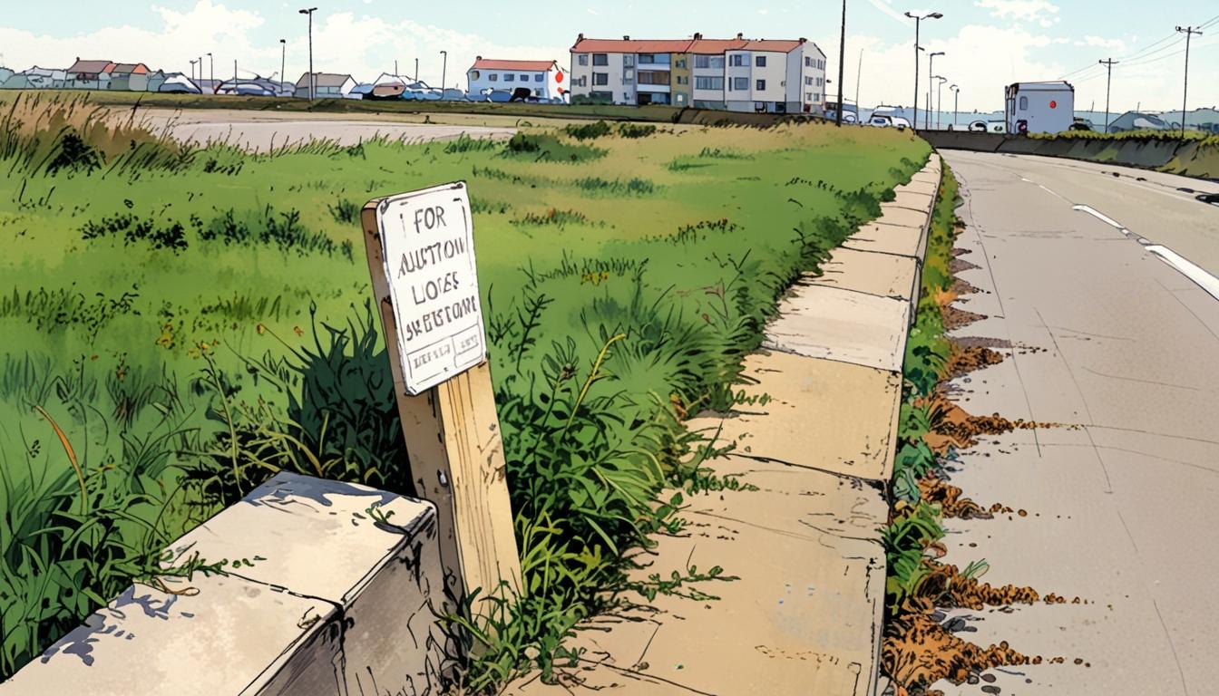 Isle of Sheppey residents alarmed by auction of grass verge with possible traveller community plans