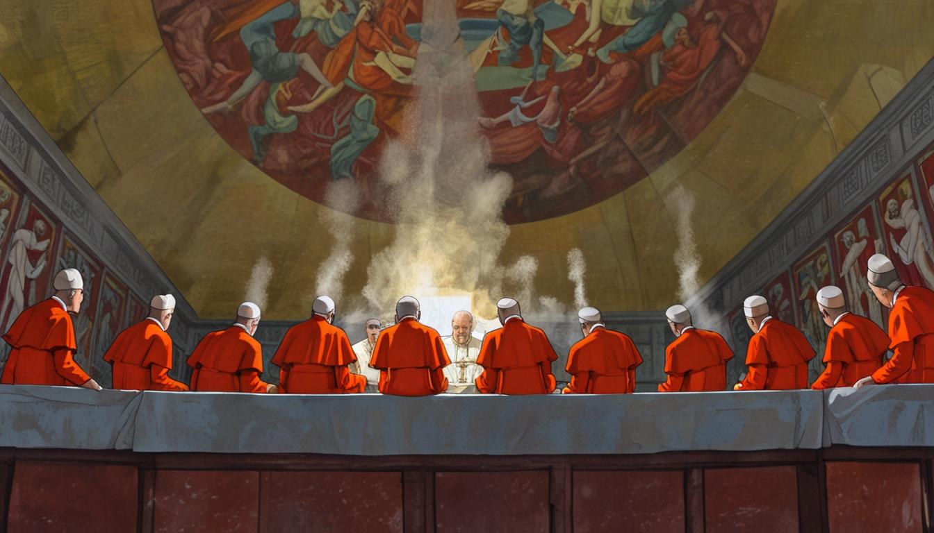 Robert Harris compares papal conclave to The Traitors in revealing leadership dynamics