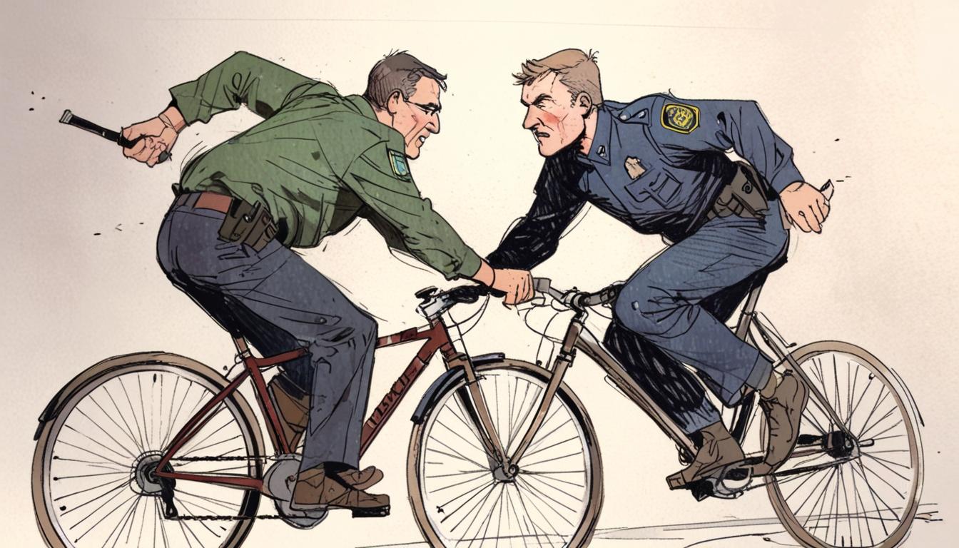 Birmingham officer dubbed ‘fearless Rich’ after viral bicycle chase and knife arrest