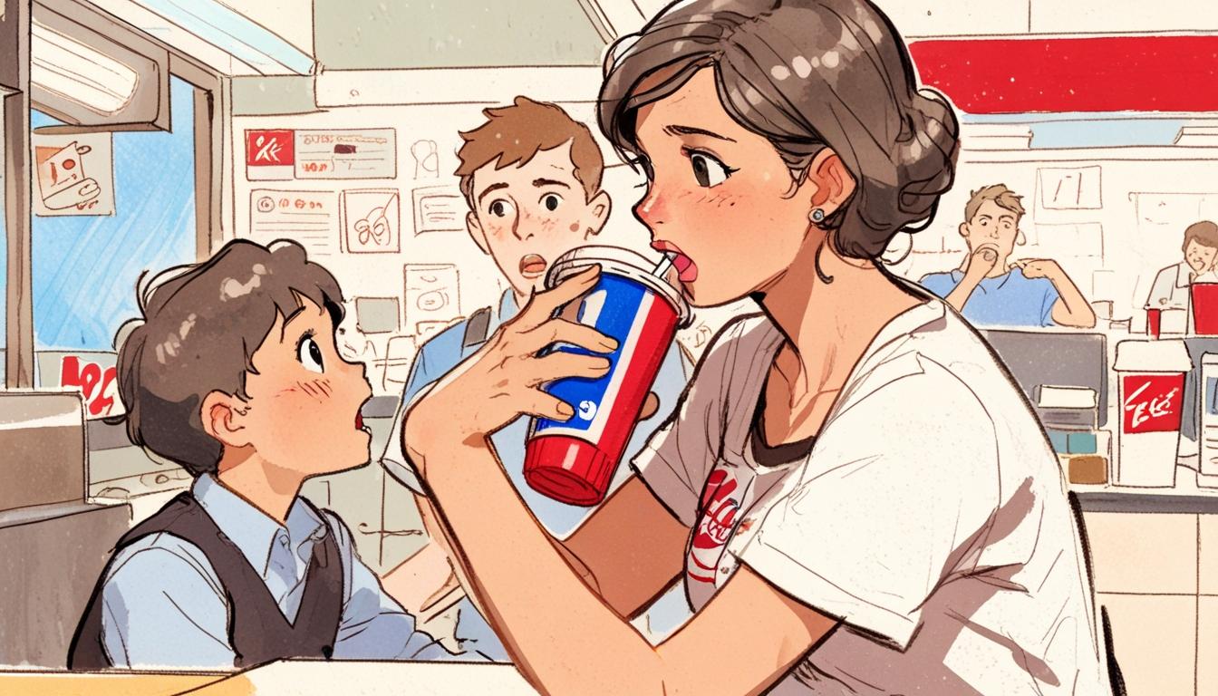 Huddersfield mother shocked as KFC employee allegedly sips customer’s drink