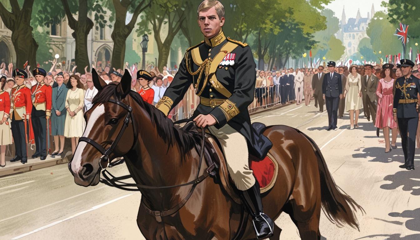 Prince Andrew spotted riding in Windsor following VE Day event warning