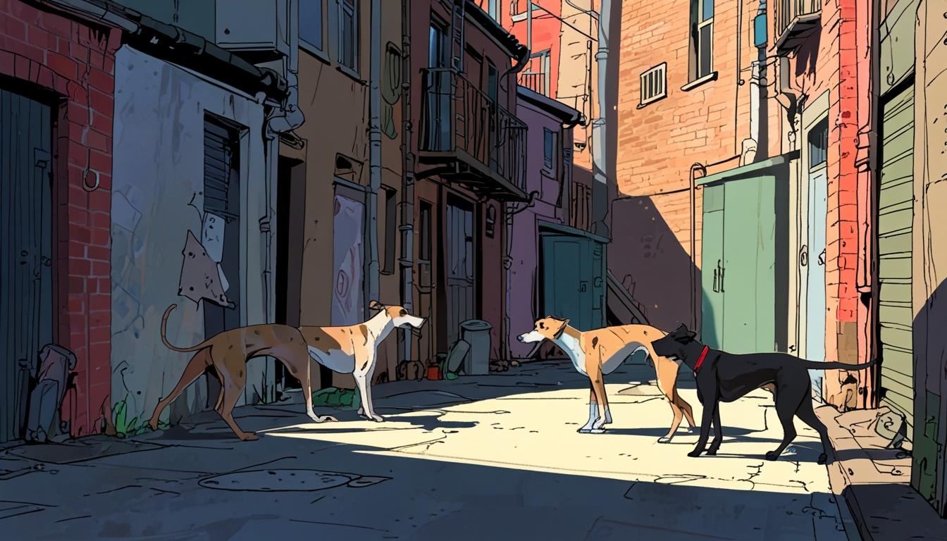 Darren Prenter’s lurchers involved in cat attack at Belfast alleyway