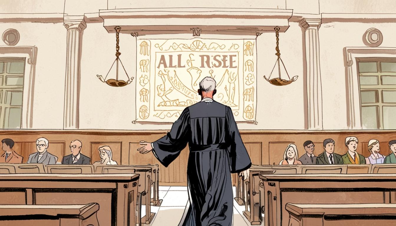 English courts replace 'all rise' with inclusive 'all rise, if able' to support disabled attendees