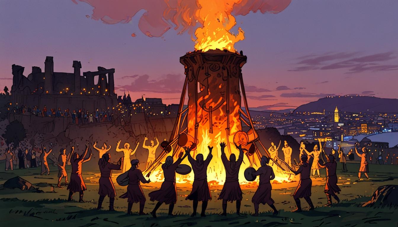 Edinburgh’s Beltane Fire Festival returns with a striking ‘rewilding’ theme