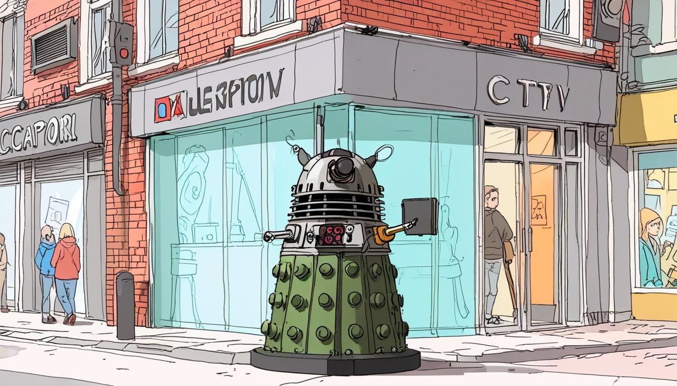 Robotic CCTV pods deployed in Northamptonshire to tackle record rise in shoplifting