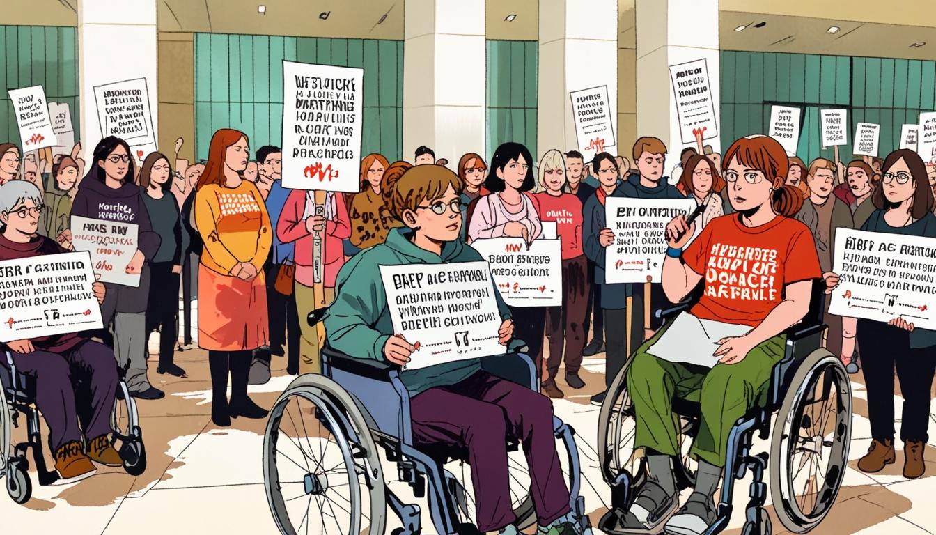 Disabled activists force wider debate at DWP consultation over Pathways to Work green paper