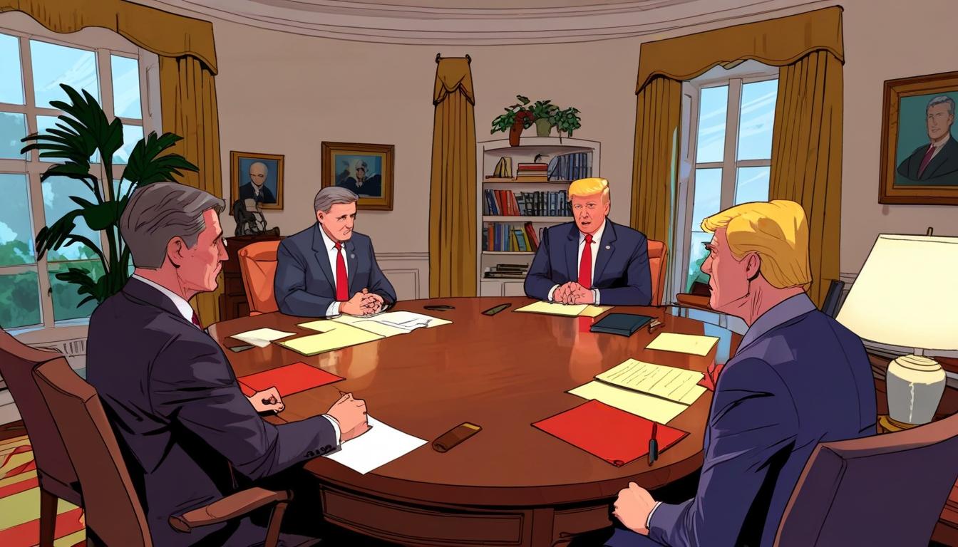 Starmer strikes uneasy balance amid quirky Trump Oval Office exchange