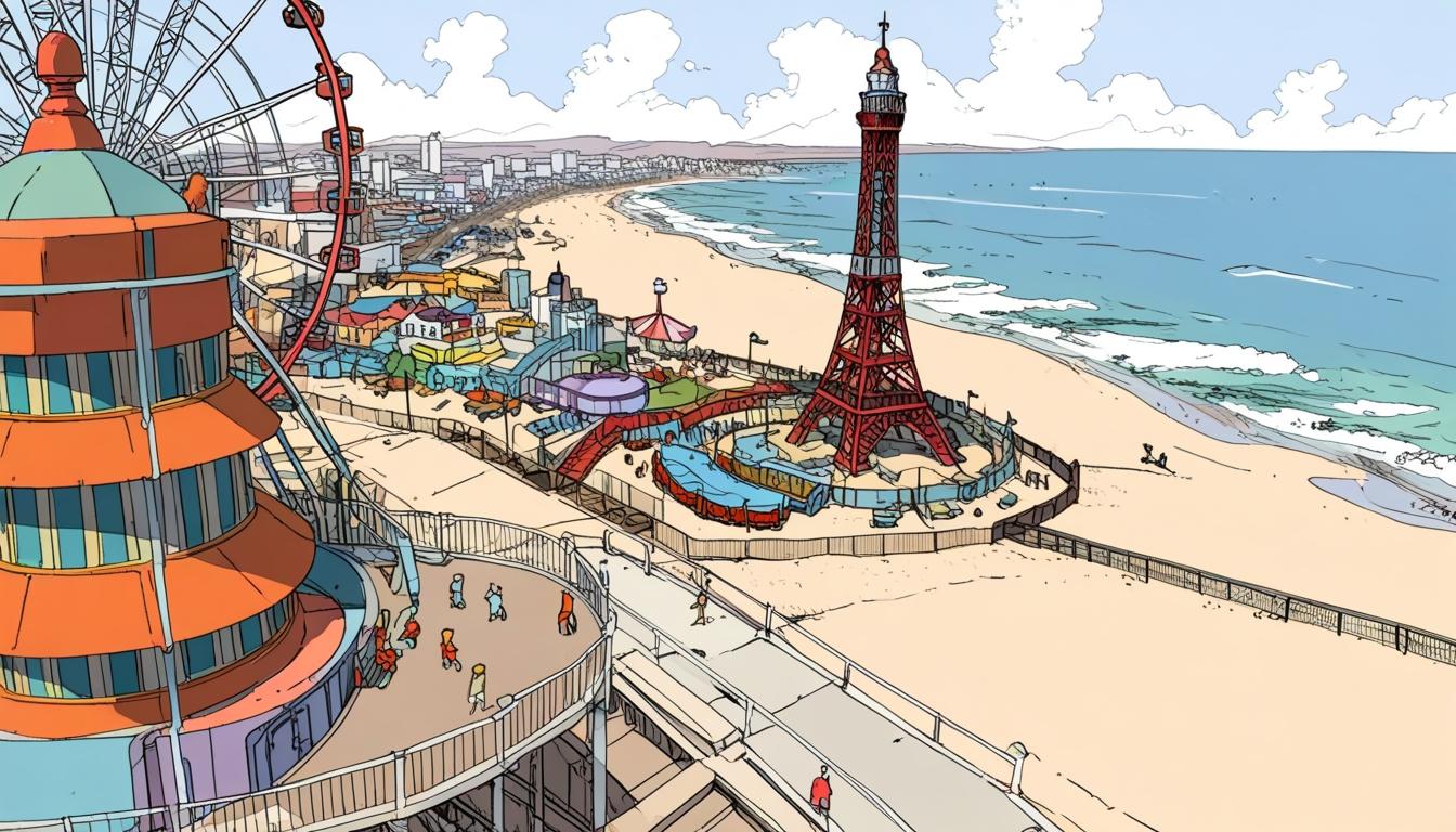 Blackpool crowned UK’s most entertaining seaside resort as £2bn revitalisation begins