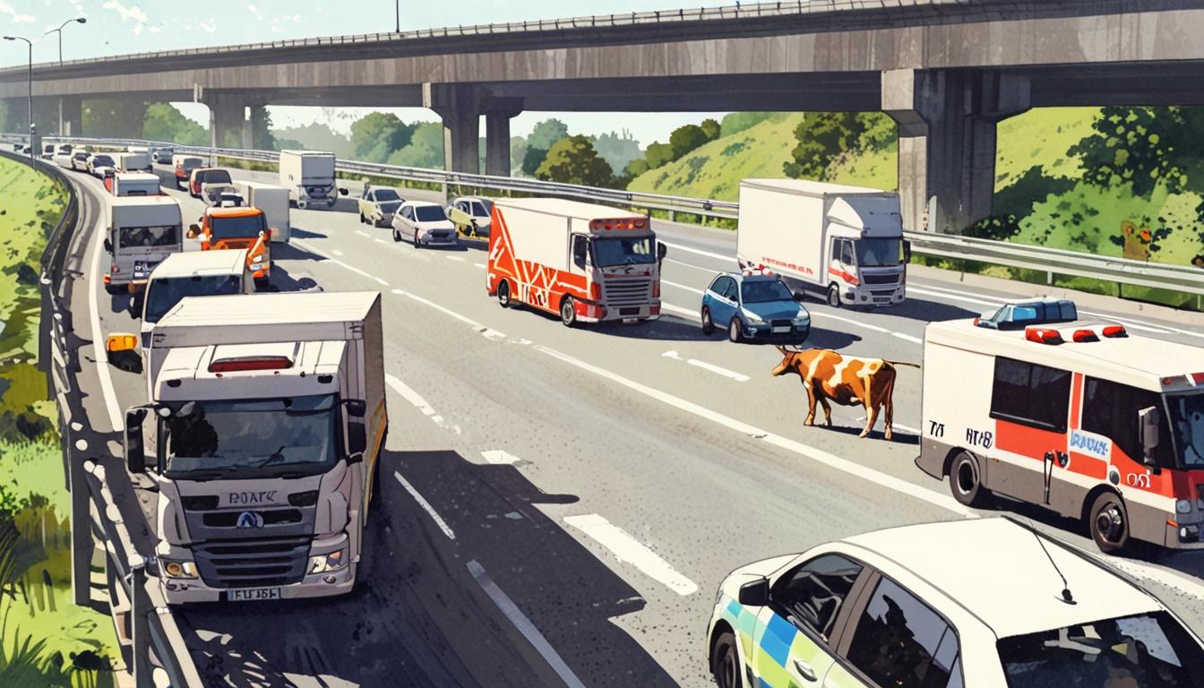M4 disruptions highlight growing risks from wildlife and fires on key motorway