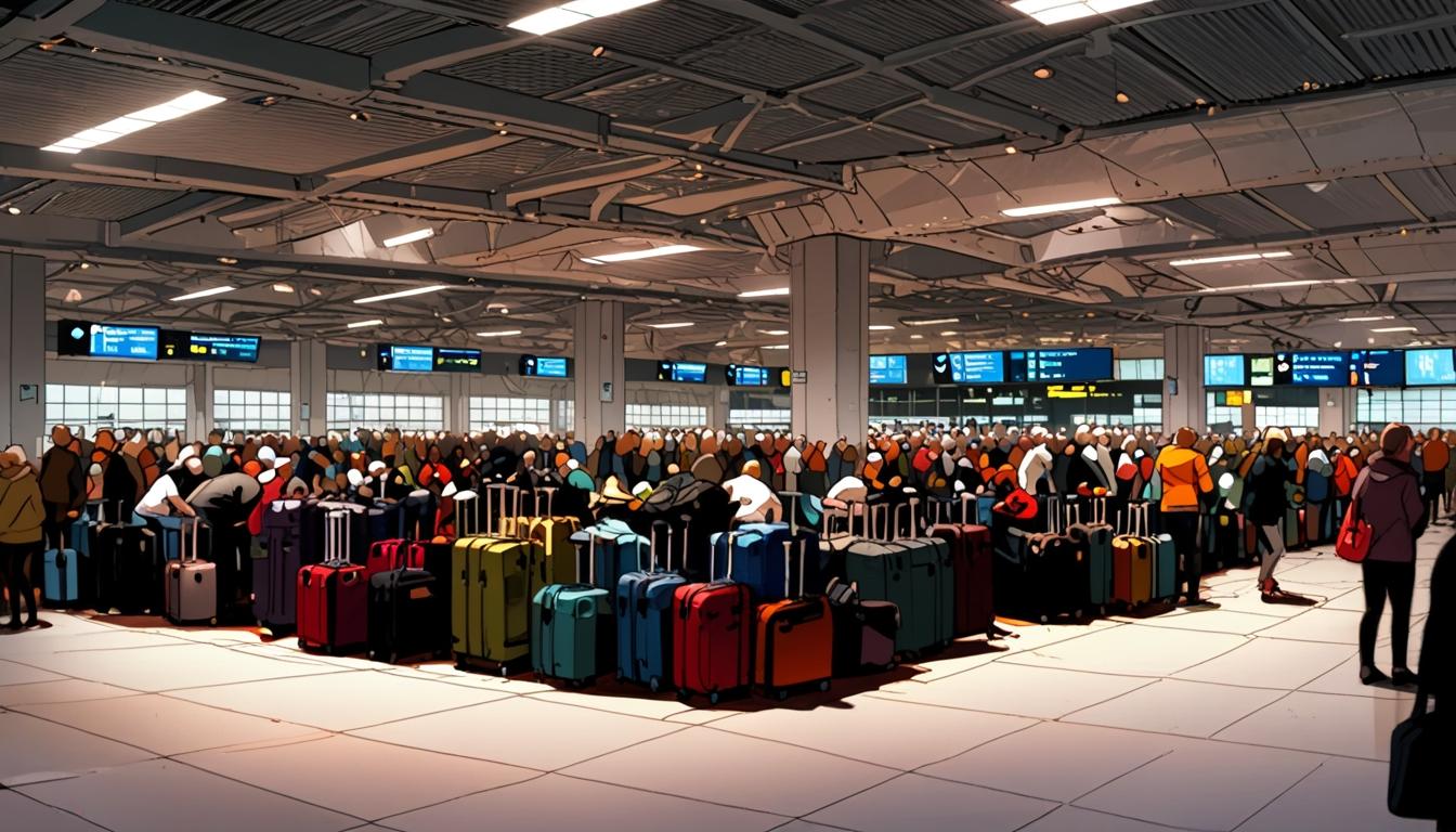 Manchester Airport suffers second major power cut in days causing mass flight cancellations and chaos