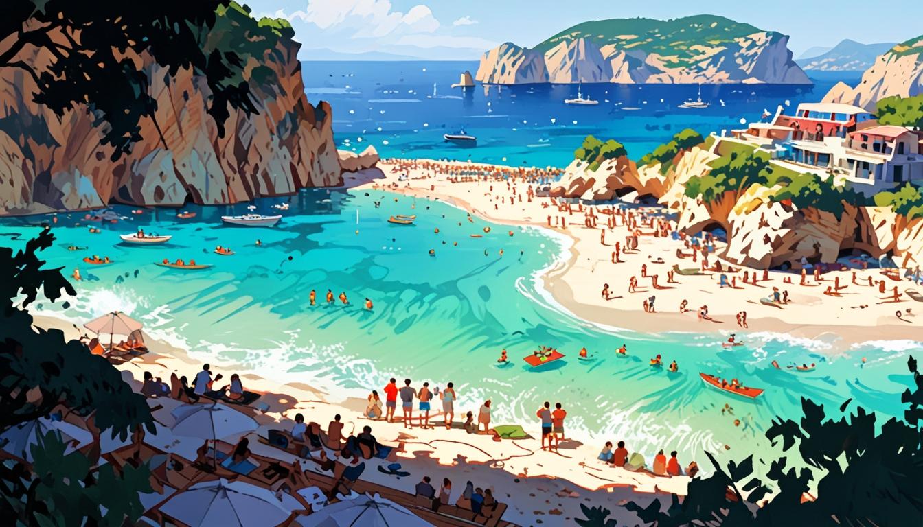 Zakynthos tops Europe’s resorts with tourists outnumbering locals by 150 to one