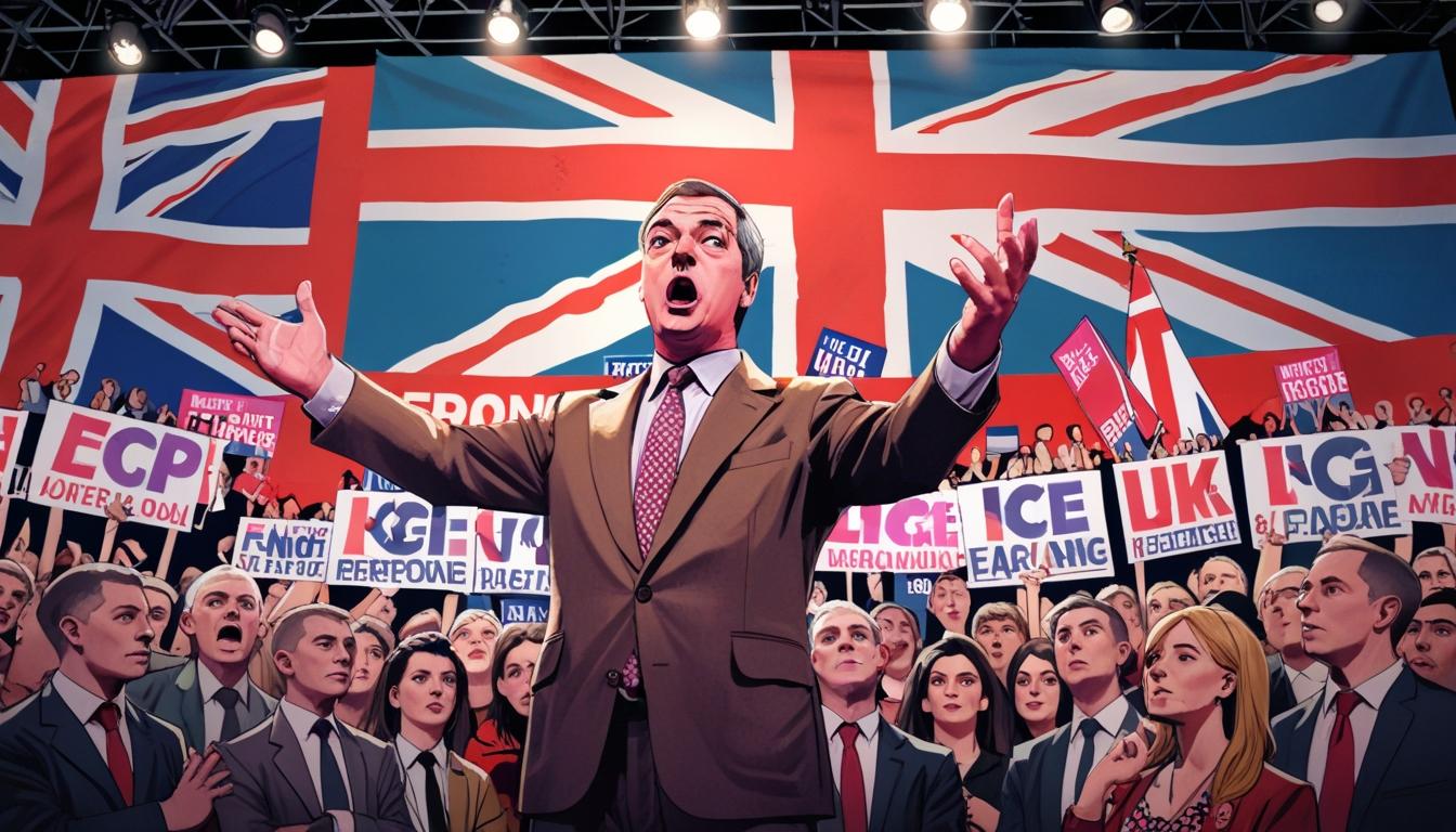 Nigel Farage’s Reform UK surges to 32% amid Conservative panic over £140bn tax giveaway plan