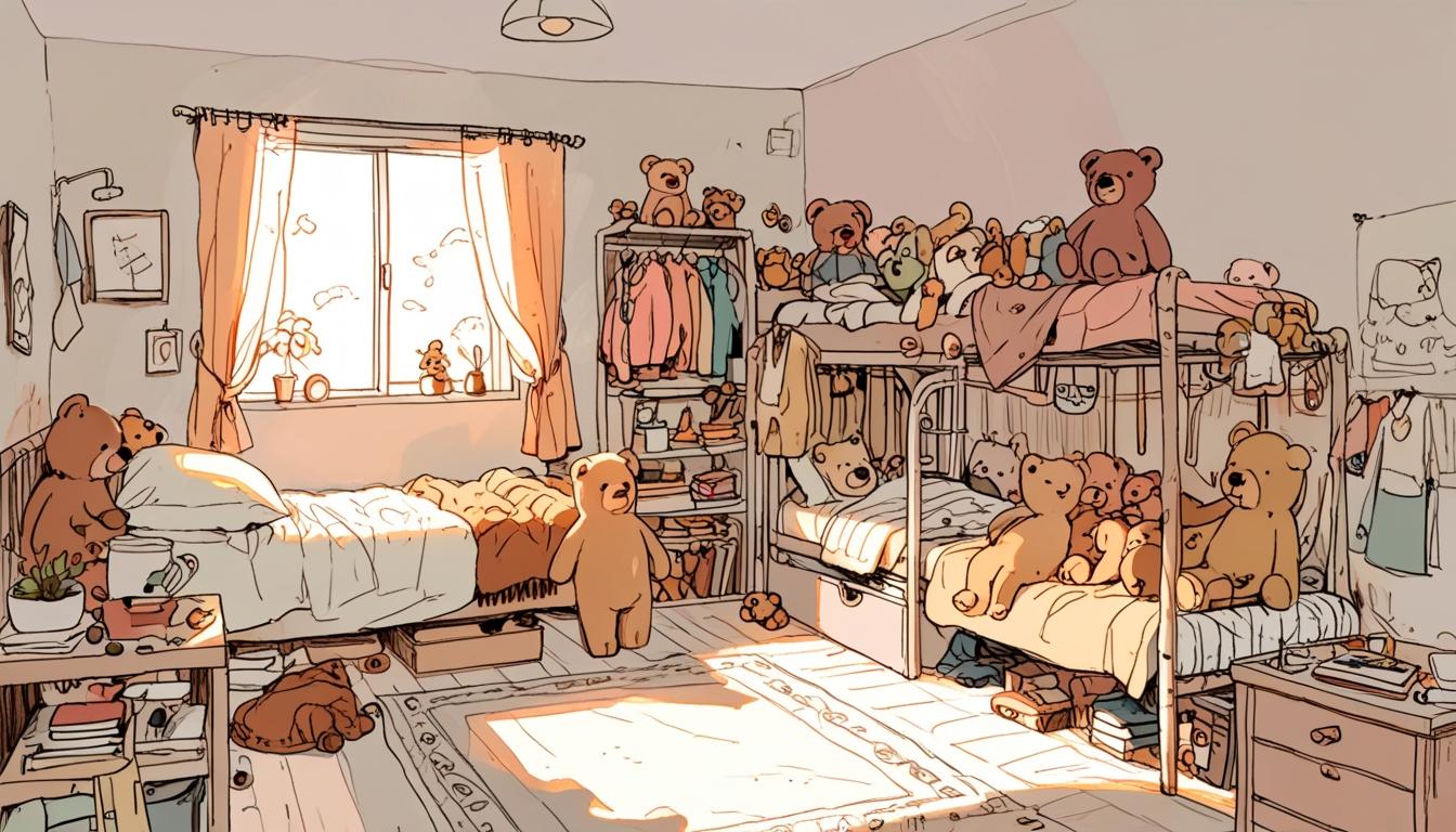 Northallerton house listed for £305,000 draws attention with overwhelming teddy bear collection
