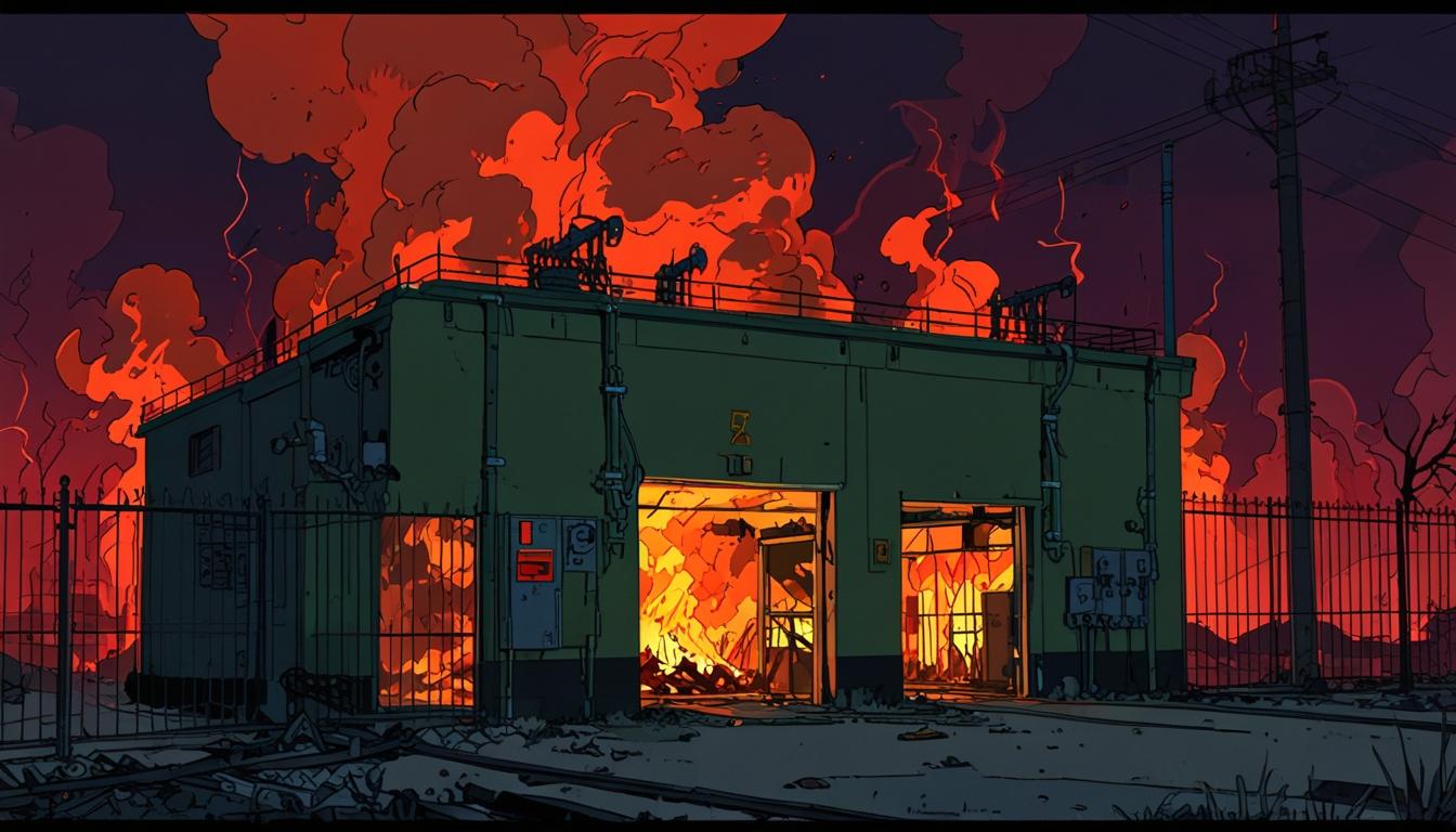 Experts warn of Russian sabotage in wave of UK electrical substation fires