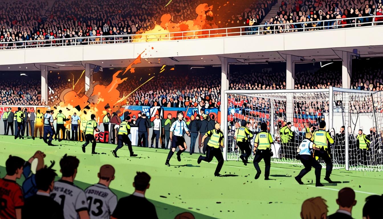 Fan violence and safety fears escalate at Ayr United and Partick Thistle play-off clash