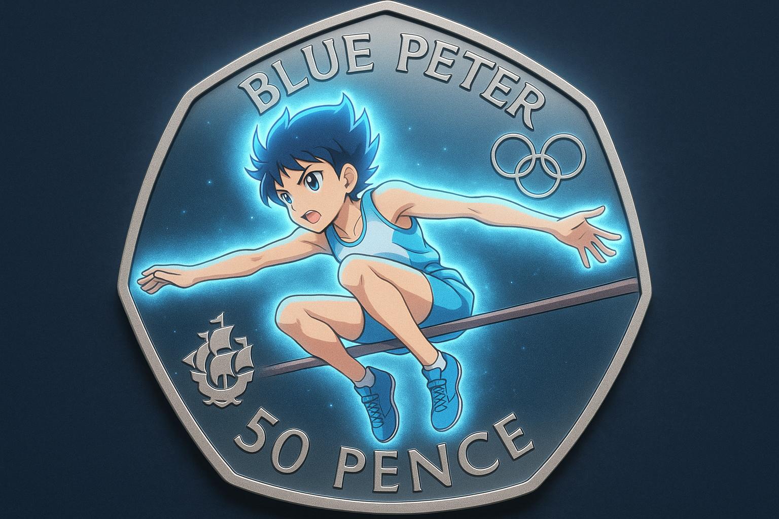 Blue Peter 50p coin sells for £205 amid surge in rare coin auctions