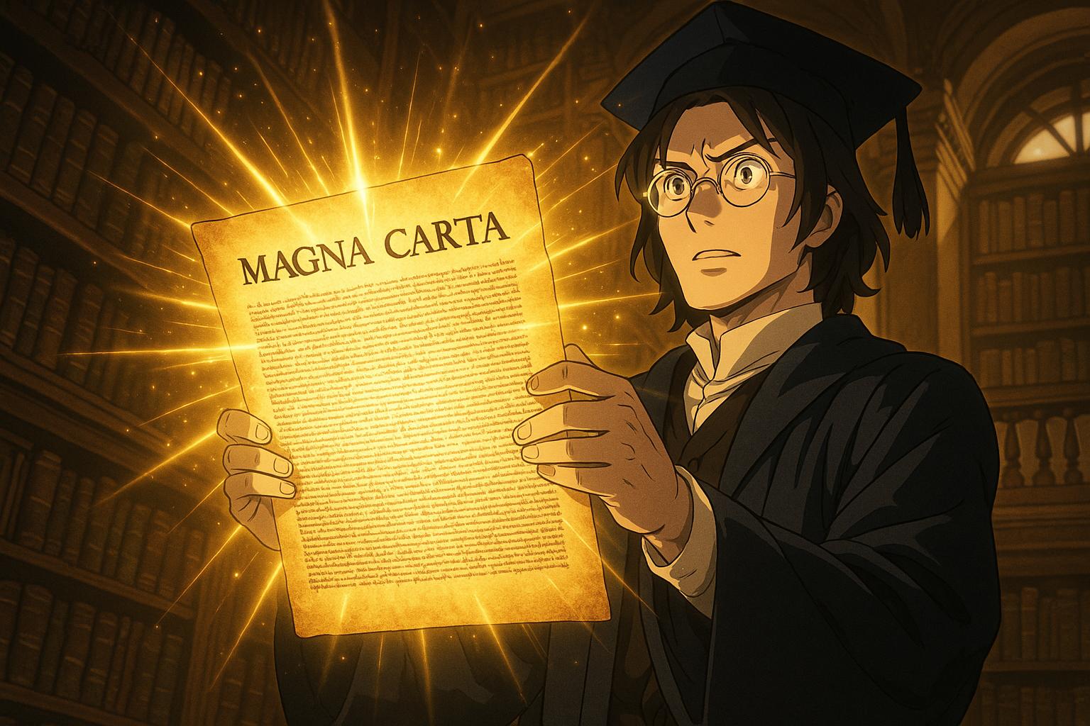 Harvard Law’s lost Magna Carta confirmed as priceless 1300 original