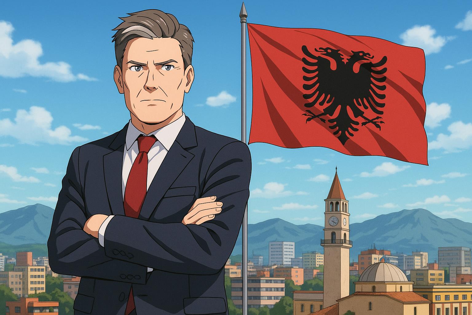 Keir Starmer's diplomatic mission contrasts sharply with Tory fixation on Middlesex flag