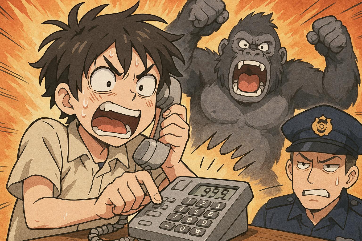 Leicestershire Police expose gorilla 999 prank as hoax calls overwhelm emergency services