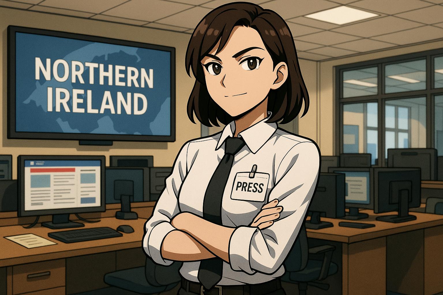 Anne Hailes challenges Northern Ireland’s media gender biases through bold activism and style