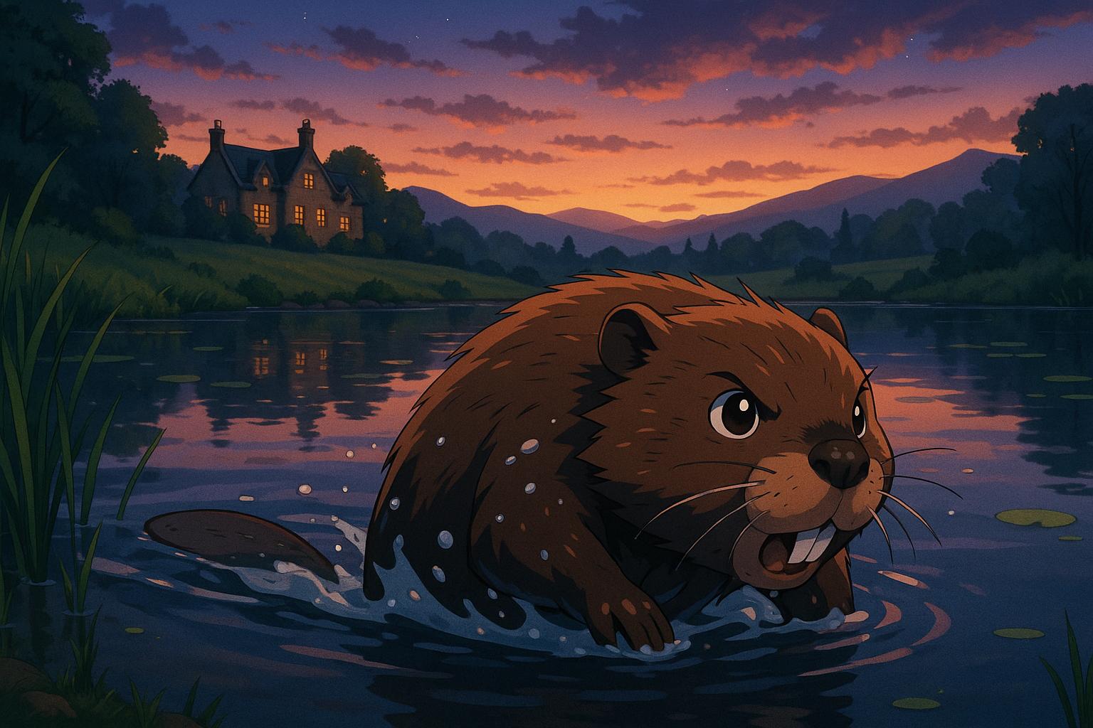 Beavers transform Argaty estate as rewilding tensions grow in Scotland