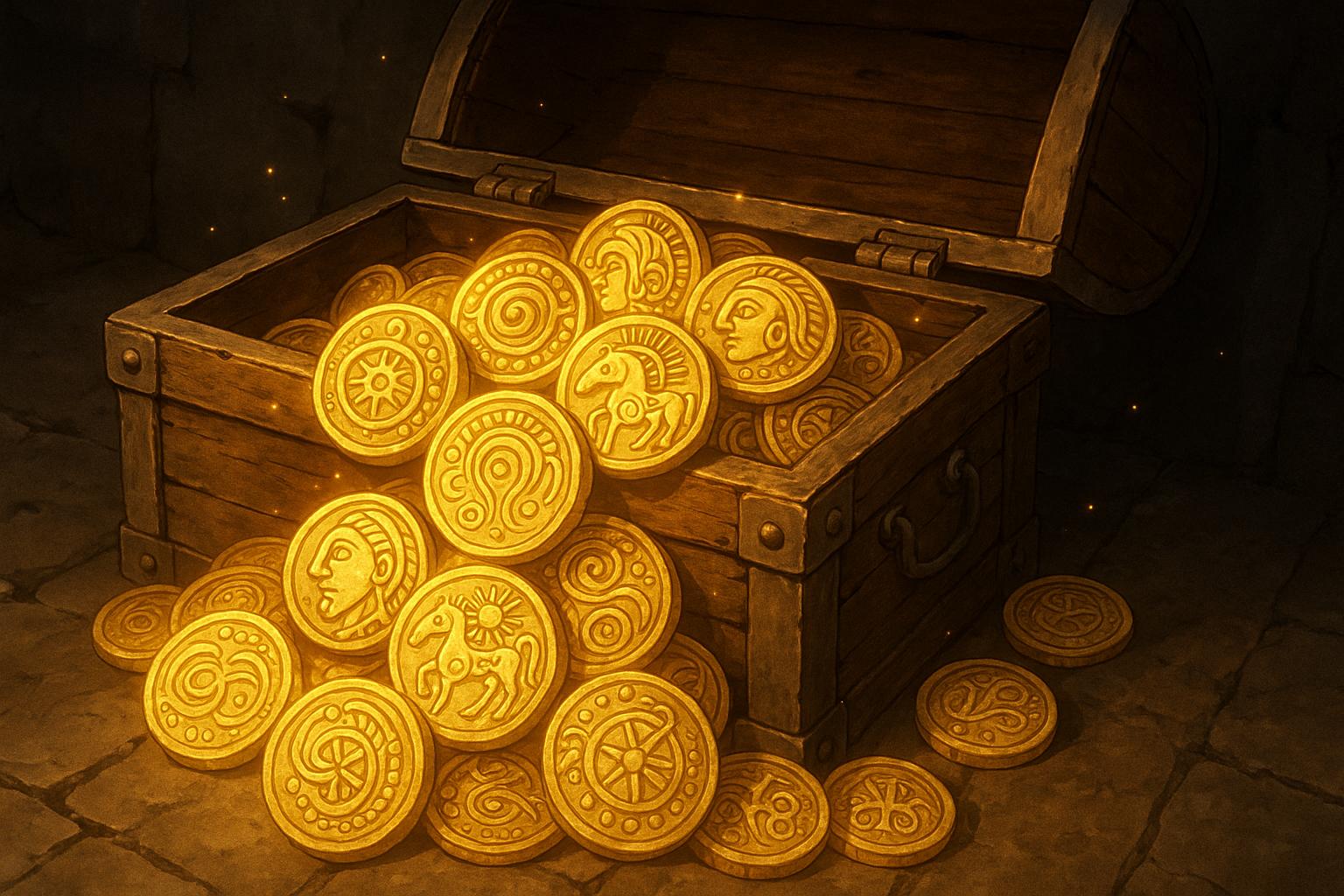 British authorities unveil Great Baddow Hoard as largest Iron Age gold coin find