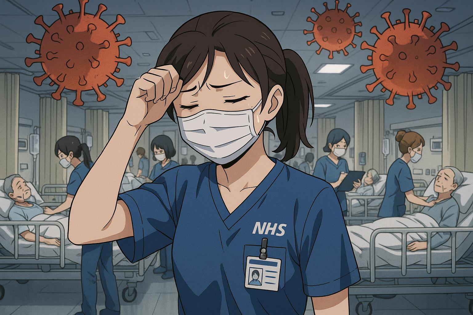 Flu vaccine uptake among NHS staff falls to record low amid winter crisis