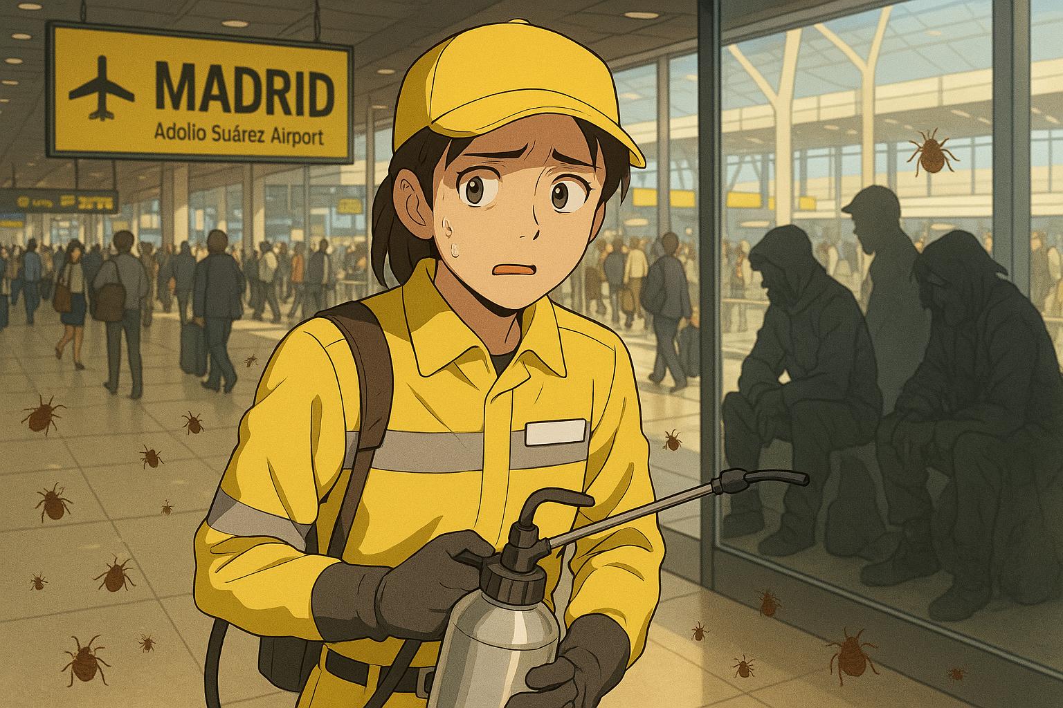 Madrid-Barajas airport denies bedbug outbreak amid rising homeless tensions
