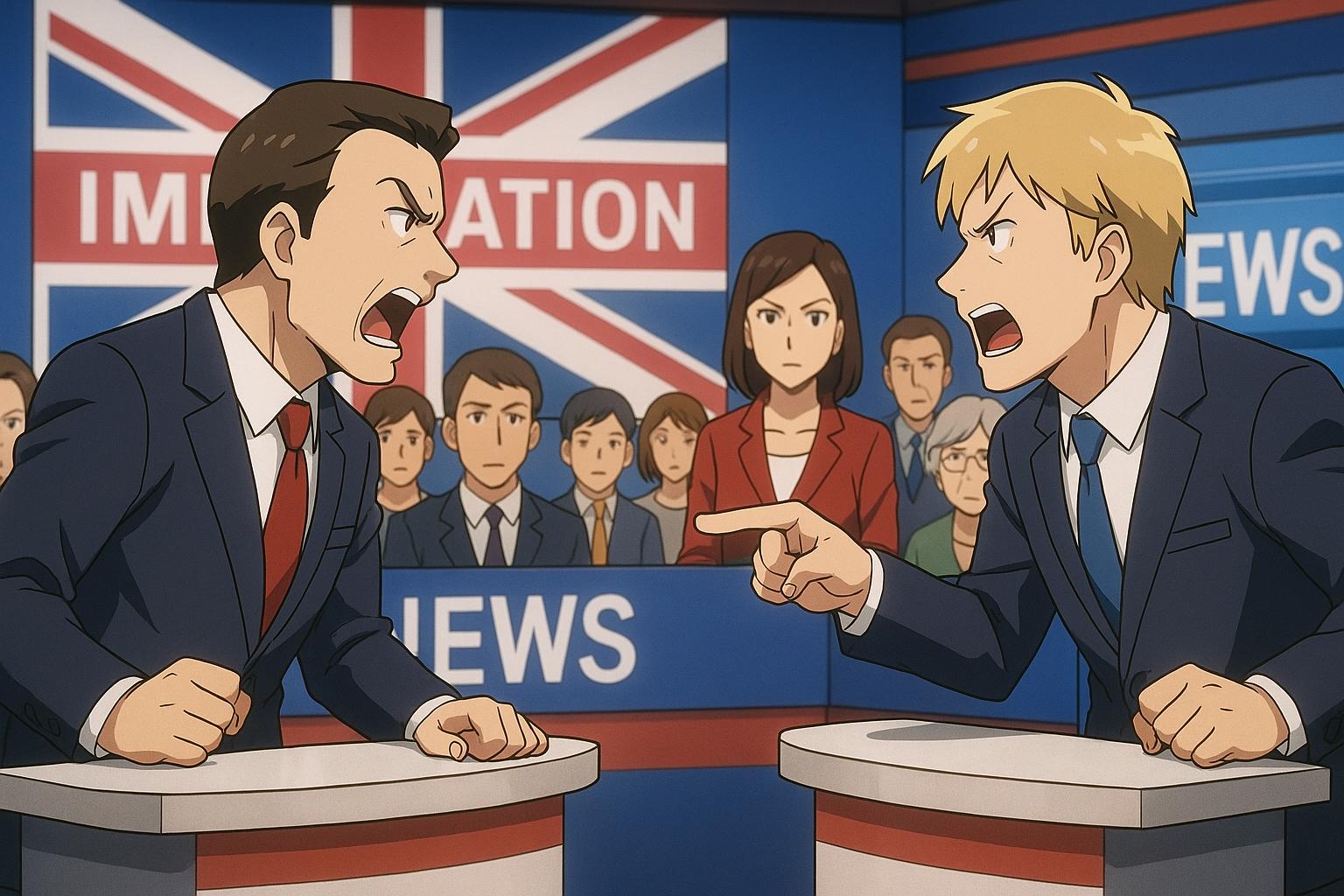 GB News showdown reveals rising public frustration over immigration and government response
